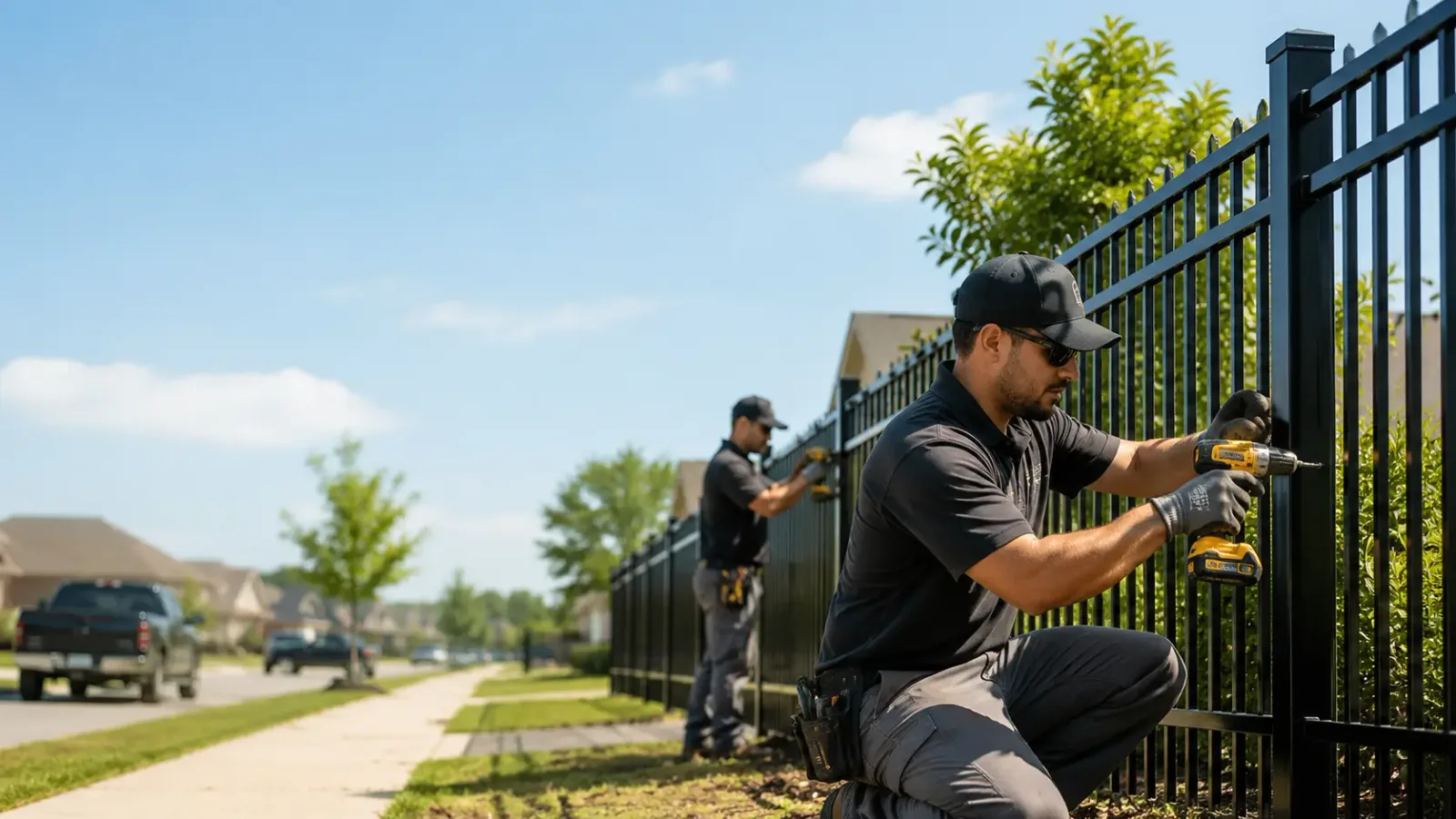 Metal Fence Installation in Jenks, OK